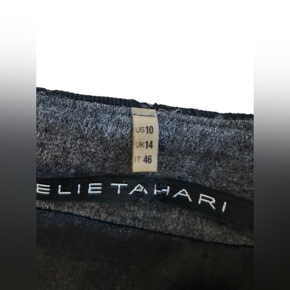 Elie Tahari Black Lace Dress Size 10 - Picture 5 of 9